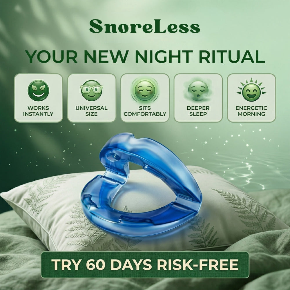 SnoreLess™ Anti-Snoring Mouthpiece